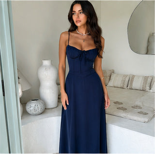 LONG CORSET DRESS