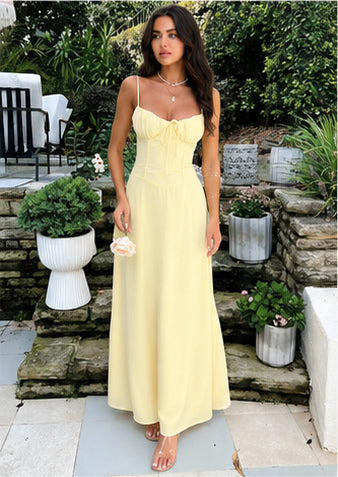 LONG CORSET DRESS