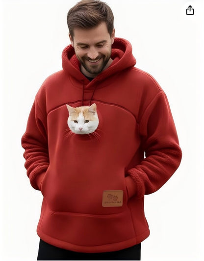Pullover porta Cane e Gatto con Tasca