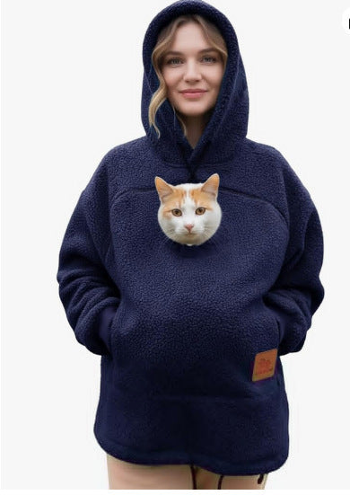 Pullover porta Cane e Gatto con Tasca
