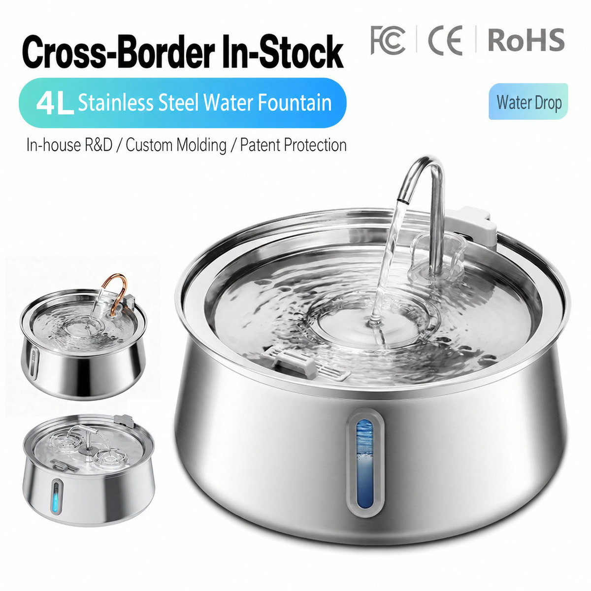 4L dispenser per acqua